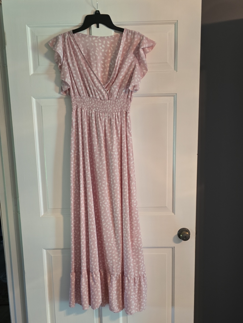 Long Pink Maxi Dress